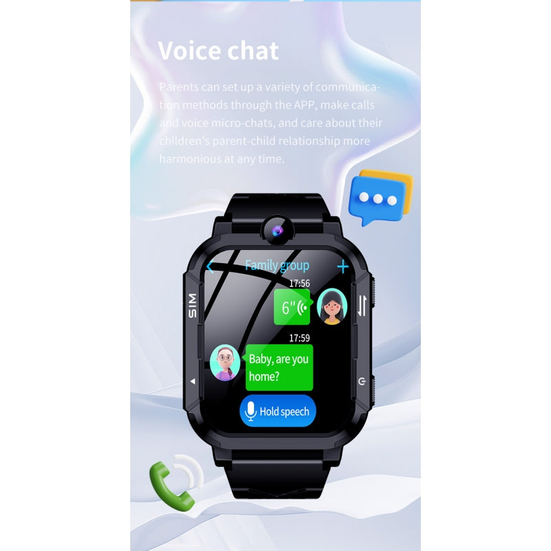 4G Kids Smart Watch With GPS Tracker Video Call Touch Screen Camera Waterproof Educational Smartwatch For Boys And Girls