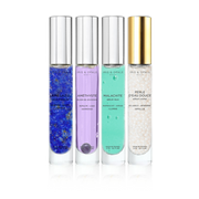 Coffret l’Alchimix N°1 Complet | Iris & Opale Beauty. Découvrez nos 4 sérums visage en format « tube à essais » 15 mL. À l’Améthyste, à la Perle d’eau douce, au Lapis-lazuli et à la Malachite.