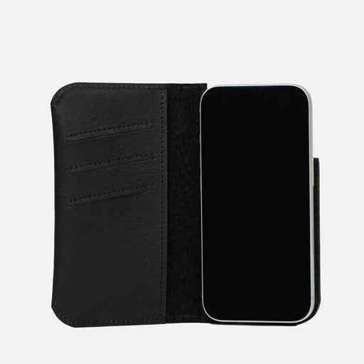 Leather Folio Case Wallet for iPhone 17 Series with MagSafe - The Minimalist 1.0-1