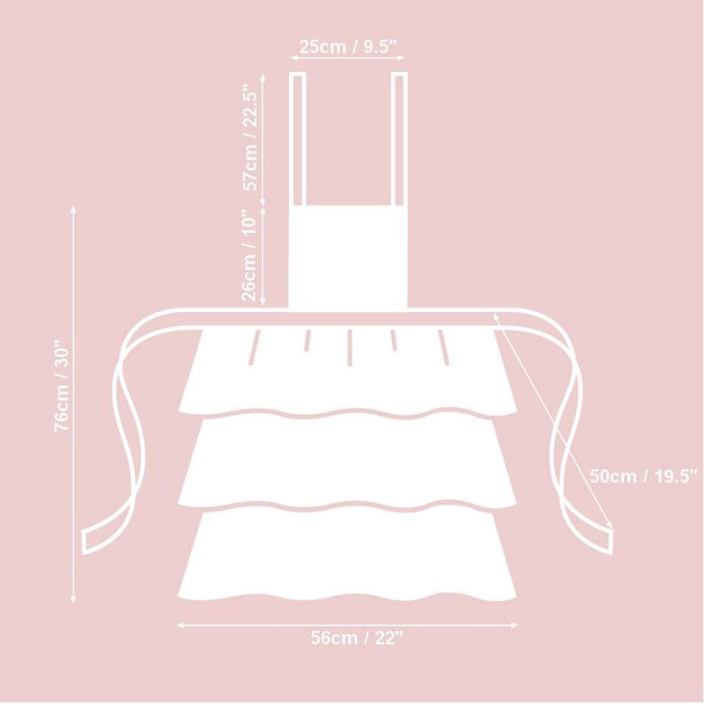 Ladies' Apron - Francine Black