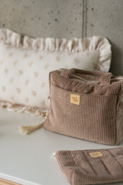 Make-Up Bag Set of 2 - Latte