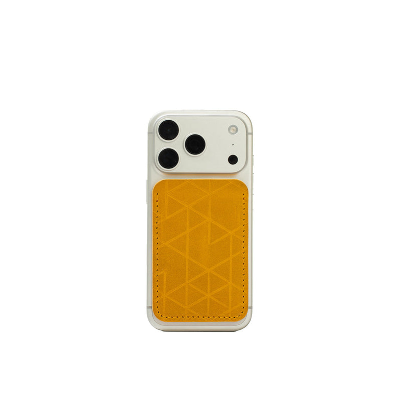 Leather Wallet compatible with MagSafe - The Minimalist (Vectors)-0